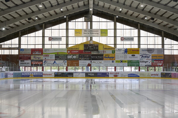 Eishalle im Rheintal